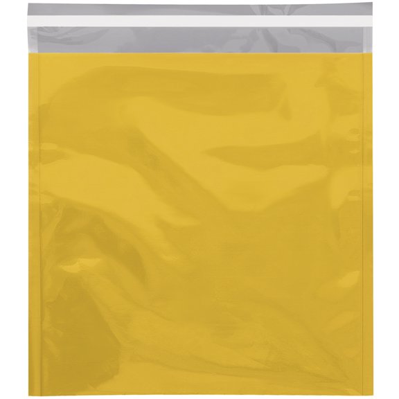 Box Partners Metallic Glamour Mailers 10 3/4" x 13" Gold 250/Case GFM1013GD