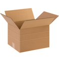 thumbnail image 1 of Box Partners Multi-Depth Corrugated Boxes 15" x 12" x 10" Kraft 25/Bundle MD151210, 1 of 6