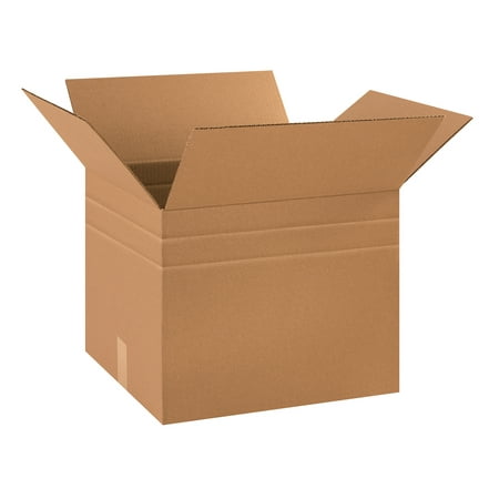 Box Partners Multi-Depth Corrugated Bxs,18x15x15,Kraft,10/BDL - BXP MD181515