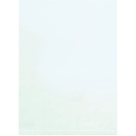 6" X 28" - 3 Mil Flat Poly Bags (1000 Per/Case)