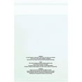 thumbnail image 1 of Box Partners PMR222415100 22 x 24 in. - 1.5 Mil Resealable Suffocation Warning Poly Bags, Clear - Pack of 100, 1 of 2