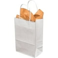 thumbnail image 1 of Box Partners Paper Shopping Bags 8" x 4 1/2" x 10 1/4" White 250/Case BGS103W, 1 of 2