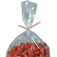 thumbnail image 1 of Partners Brand Paper Twist Ties, 5/32" x 4", Red Stripe, Case Of 2,000, 1 of 2