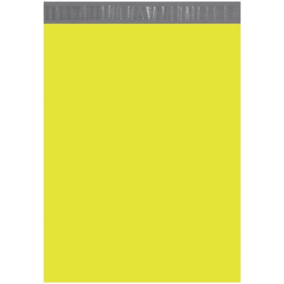 Box Partners Poly Mailers 14 1/2" x 19" Yellow 100/Case CPM1419Y