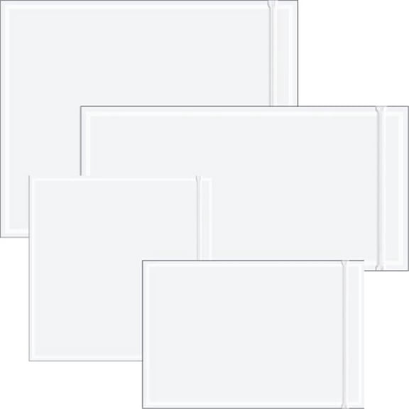 Box Partners RCF810 8 x 10 in. 2 Mil Poly Resealable Clear Face Document Envelopes