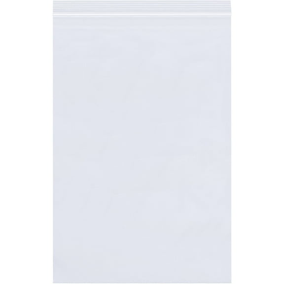 Box Partners Reclosable 2 Mil Poly Bags 10" x 13" Clear 100/Case PB3660RP100