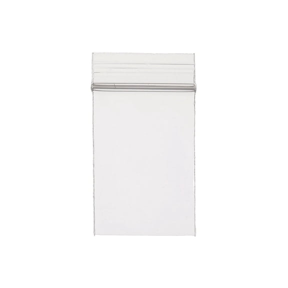 Box Partners Reclosable 2 Mil Poly Bags 2" x 6" Clear 1000/Case PB3531