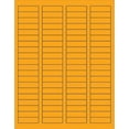 thumbnail image 1 of Box Partners Rectangle Laser Labels 1 3/4" x 1/2" Fluorescent Orange 8000/Case LL170OR, 1 of 1