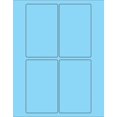 thumbnail image 1 of Office Depot® Brand Labels, LL175BE, Rectangle, 3" x 5", Pastel Blue, Case Of 400, 1 of 1