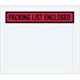 thumbnail image 1 of Box Partners  7 x 6 in. 2 Mil Poly Red Packing List Enclosed Envelopes, 1 of 1