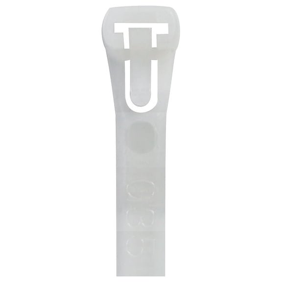 Box Partners Releasable Cable Ties 50# 5 1/2" Natural 1000 /Case CTR55A