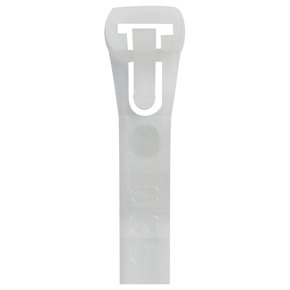 Box Partners Releasable Cable Ties 50# 8" Natural 1000 /Case CTR85A