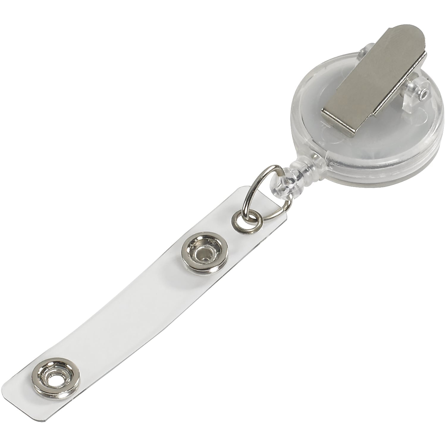 Box Partners Retractable Lanyard 36" Clear 12/Case LY130