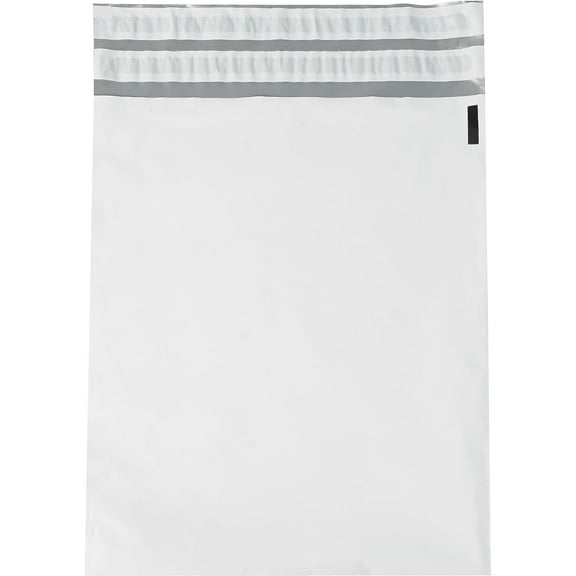 Box Partners Returnable Poly Mailers 14" x 17" White 100/Case RPM1417