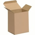 thumbnail image 1 of Box Partners Reverse Tuck Folding Cartons 3" x 2" x 5" Kraft 500/Case RTC26, 1 of 2