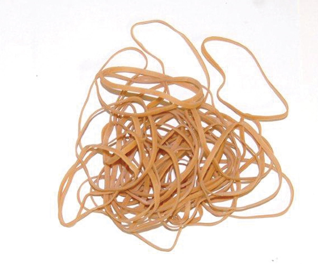 Box Partners Rubber Bands,1/8x3.5,BRN,10 Lbs./CS - BXP BAN411