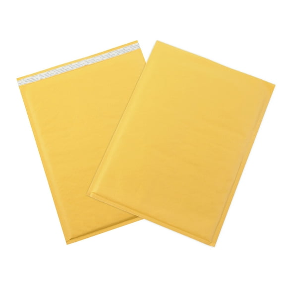 Office Depot® Brand Kraft Self-Seal Bubble Mailers, #7, 14 1/4" x 20", Pack Of 25