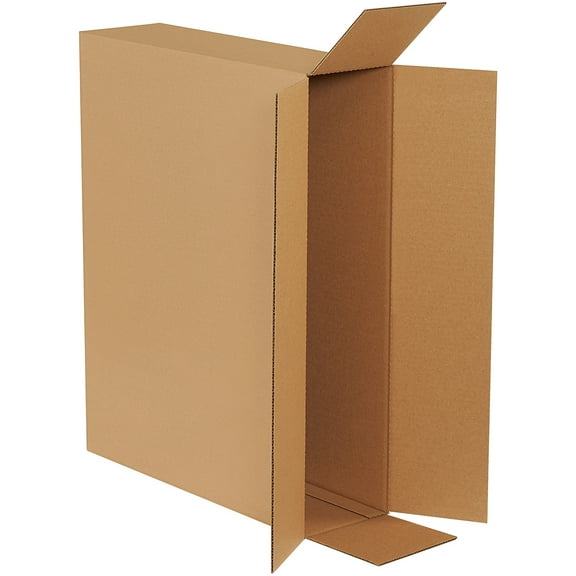 Box Partners Side Loading Boxes 26" x 6" x 20" Kraft 10/Bundle 26620FOL