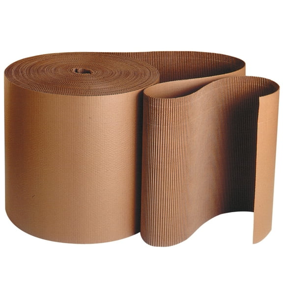 Box Partners Singleface Corrugated Roll B-Flute 24" x 250' Kraft 1/Roll SF24B