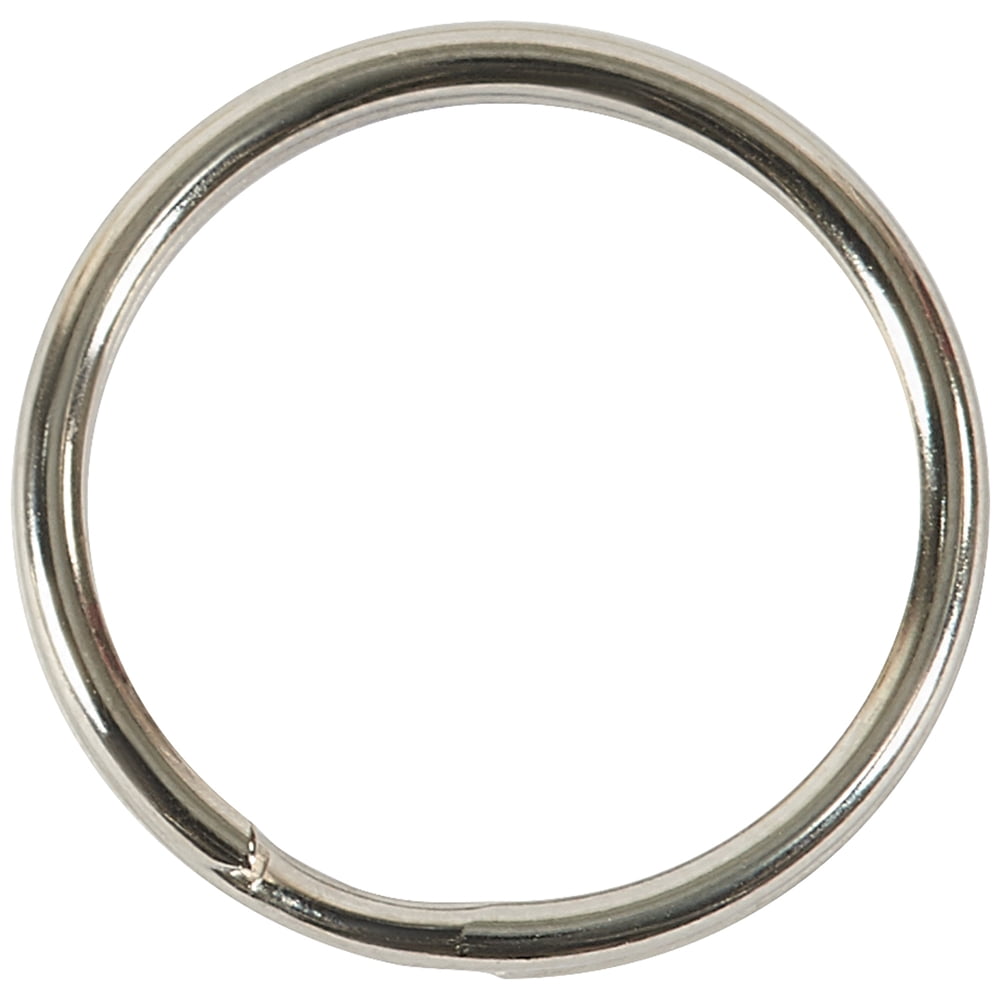Box Partners Split Key Rings 3/4" Chrome 100/Case SR300