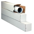 thumbnail image 1 of Box Partners Square Mailing Tubes,5x5x25,White,25/BDL - BXP M5525, 1 of 2
