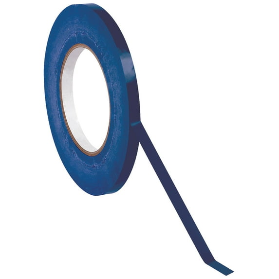 Partners Brand Bag Tape,3/8"x180 yd.,Dark Blue,,PK96 T962024C