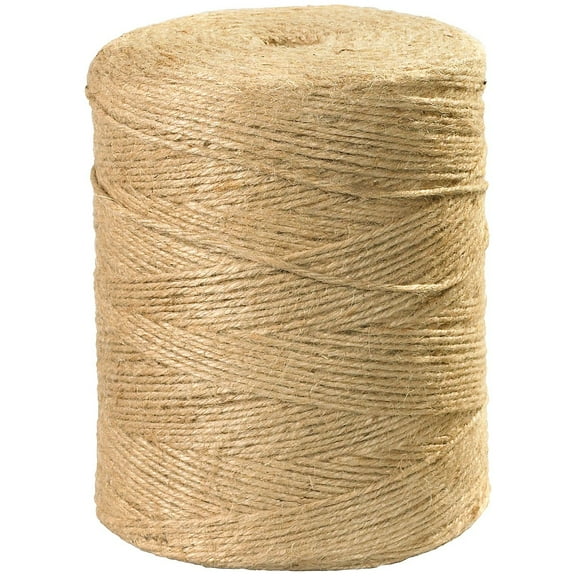 Box Partners Jute Twine 3-Ply 84 lb Natural 5000'/Case TWJ500