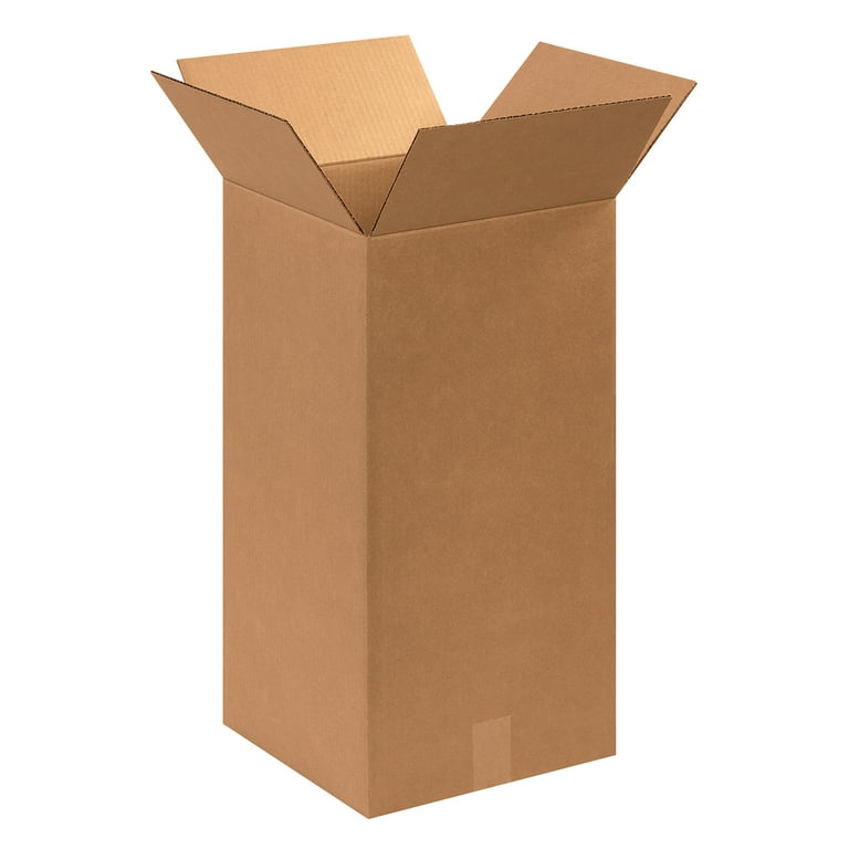 Boxes Fast Small Business Packaging, Shipping Box 12 x 12 x 4, 50 Bulk |  Cardboard, Gift, Storage, Large, Double Wall Corrugated Boxes, 12x12x4 12124