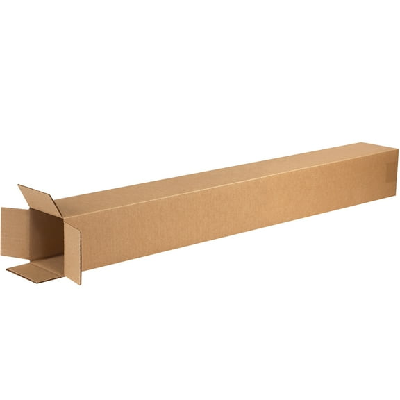 Box Partners Tall Corrugated Bxs,4x4x40,Kraft,25/BDL - BXP 4440