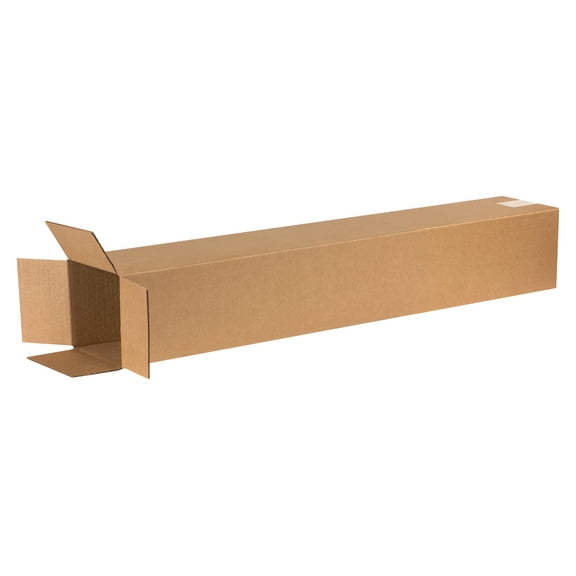 Box Partners Tall Corrugated Bxs,6x6x40,Kraft,25/BDL - BXP 6640