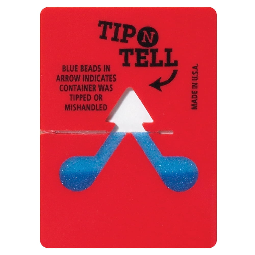 Box Partners Tip-N-Tell Indicator,100/CS - BXP TNT100 - Walmart.com