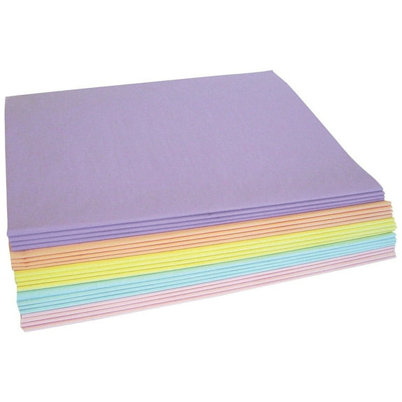 Partners Brand TissuePapr,PastelAssrtmnt,20"x30",PK480 TPASPACK
