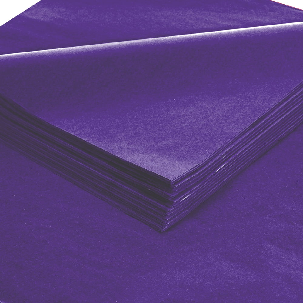 Box Partners T2030Q 20 in. x 30 in. Purple Gift Grade Tissue Paper