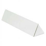 Office Depot  Brand Triangular White Tube Mailers, 2 x 18 1/4, Pack Of 50