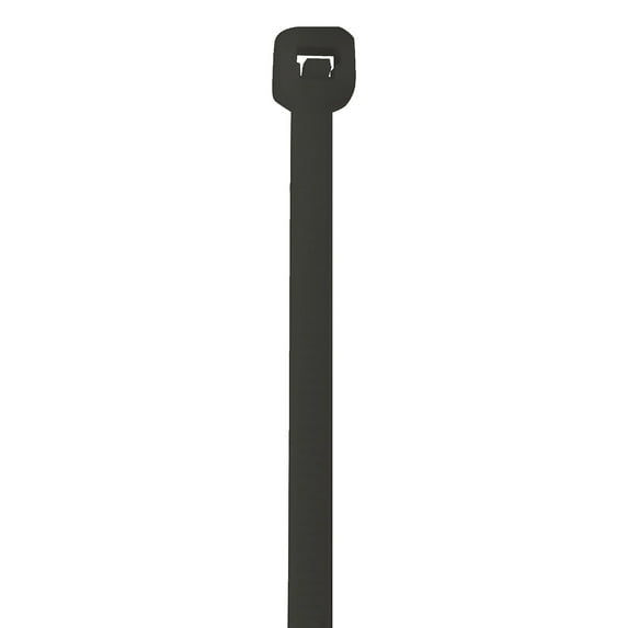Box Partners UV Cable Ties 50# 10" Black 100/Case CTUV1050