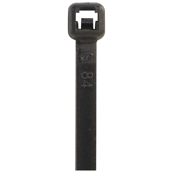 Box Partners UV Cable Ties 50# 7" Black 1000/Case CTUV750