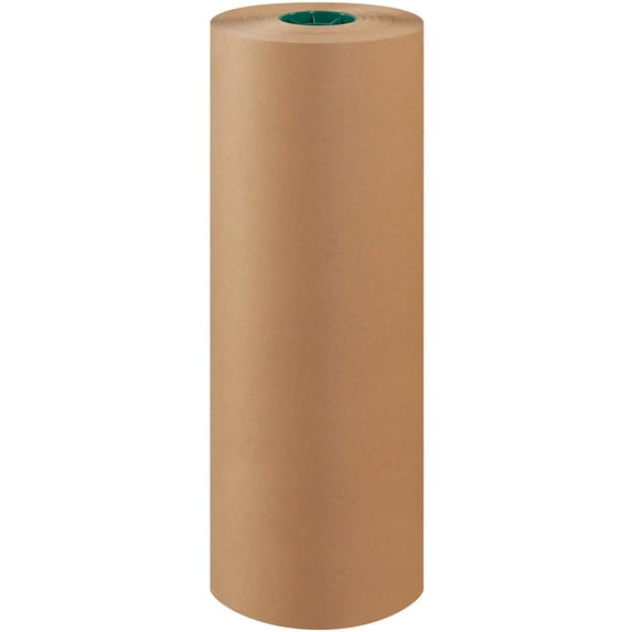 Box Partners Unbleached Butcher Paper Rolls 24" Kraft 1/Roll BP2440K