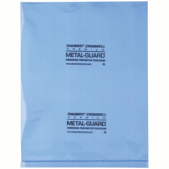 Office Depot Brand VCI Flat 4-mil Poly Bags, 8" x 10", Blue, Case Of 1,000