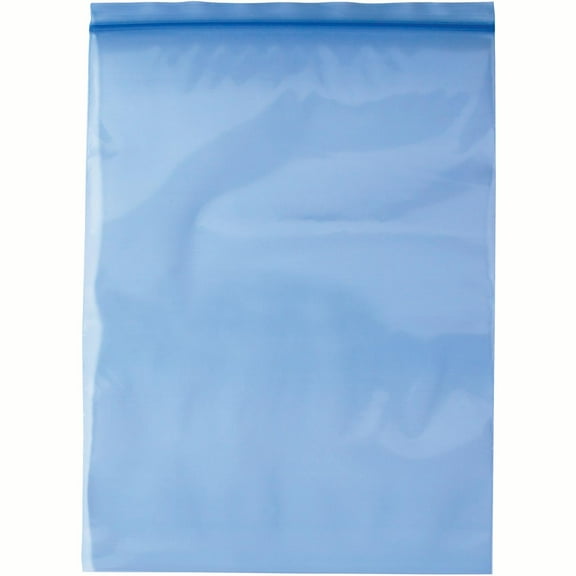 Box Partners VCI Reclosable 4 Mil Poly Bags 9" x 12" Blue 1000/Case VCIPB912R