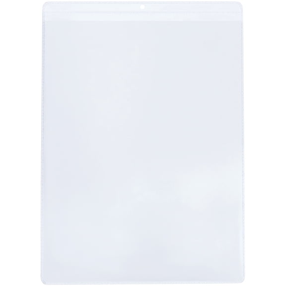 Box Partners Vinyl Envelopes 8 1/2" x 11" Clear 50/Case JTH193
