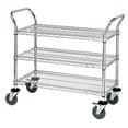 thumbnail image 1 of Box Partners WSC3618383 36 x 18 x 38 in. 3 Shelf Heavy-Duty Wire Cart, 1 of 3