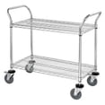 thumbnail image 1 of Box Partners WSC4824382 48 x 24 x 38 in. 2 Shelf Heavy-Duty Wire Cart, 1 of 3