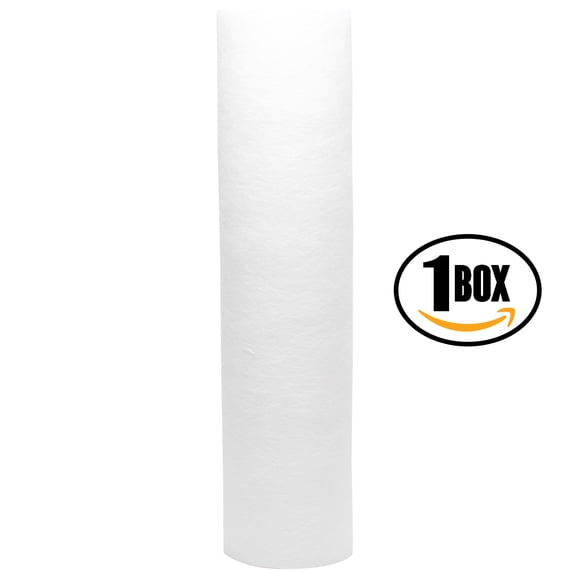 Box of Replacement for OmniFIlter OB1 Polypropylene Sediment Filter - Universal 10-inch 5-Micron Cartridge for OmniFIlter Water Filter Unit - Model OB1 - Blue Tank - Denali Pure Brand