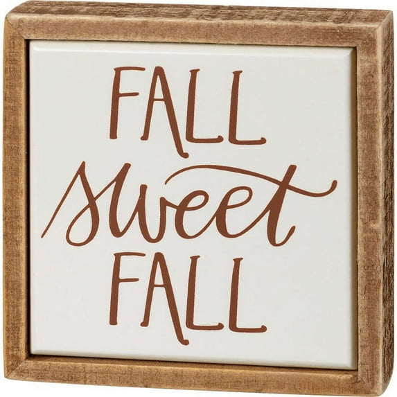 Box Sign Mini - Fall Sweet Fall