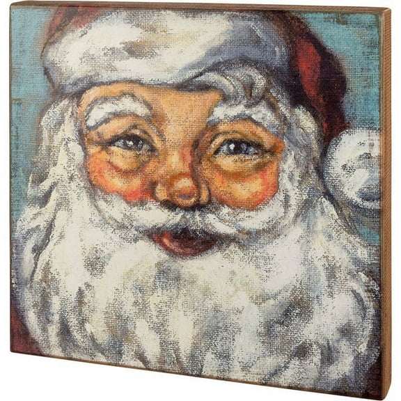 Box Sign - Santa