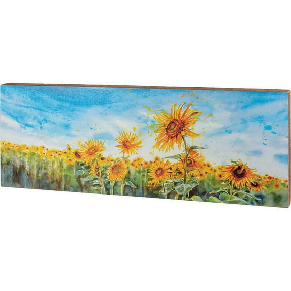 Box Sign - Sunflower Field