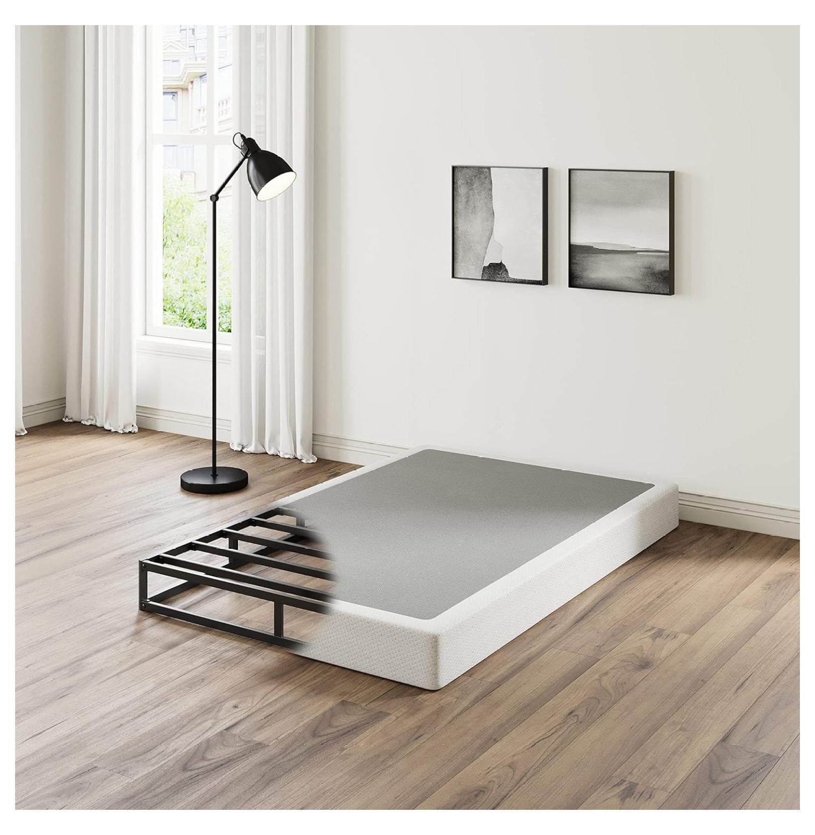 BoxSpring, 7 inch Metal Box Spring , Mattress Foundation Box Spring