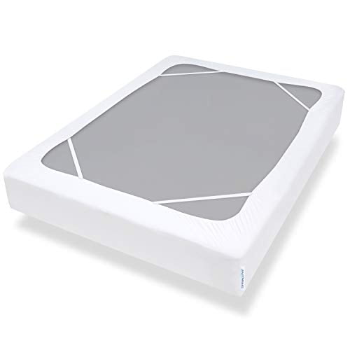 Box Spring Cover Queen Size with Smooth and Elastic Woven Material Only Covers Sides Alternates for Bed Skirt Wrinkle Fading Resistant Washable Dustproof White Walmart