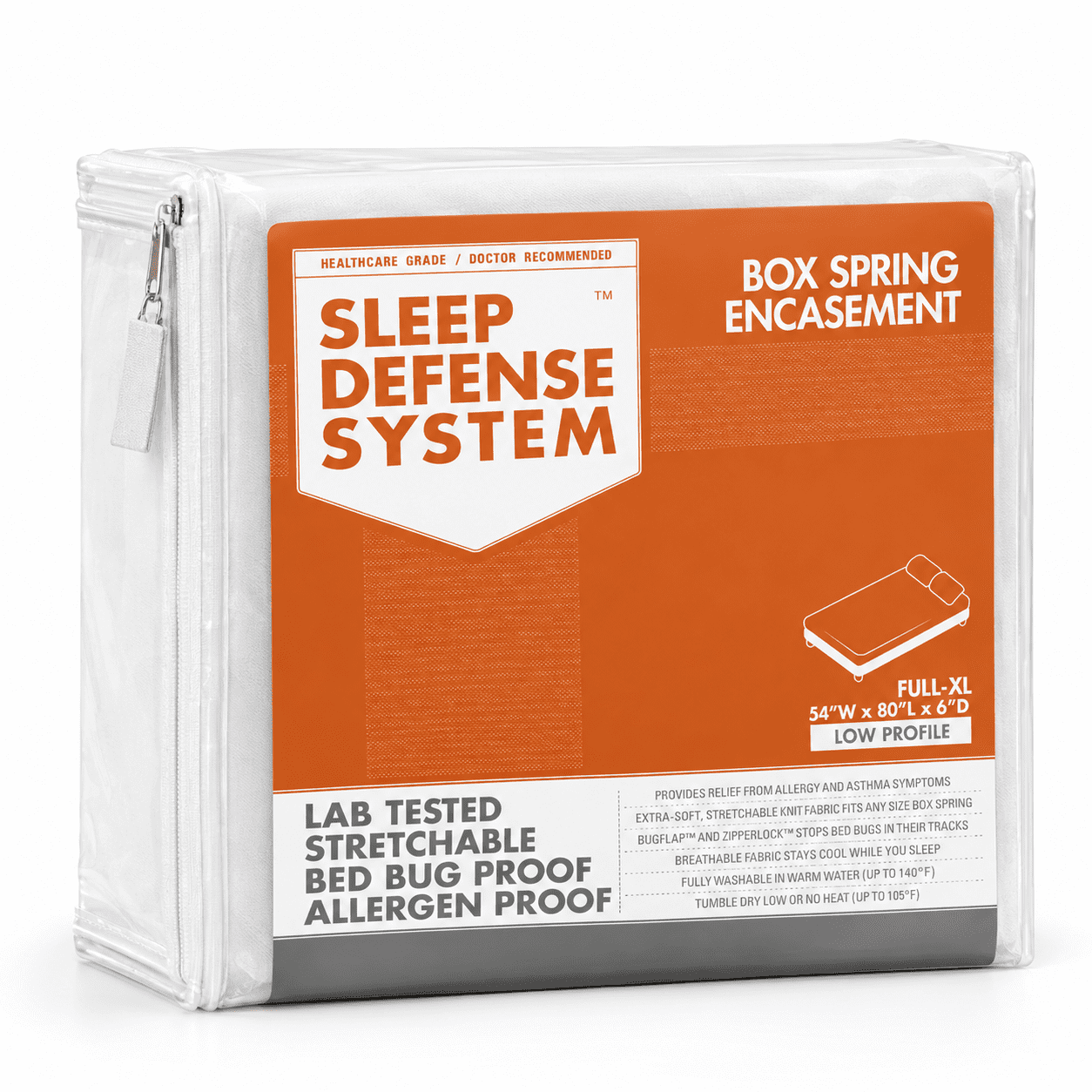 Box Spring Encasement, Full Extra-Long 6