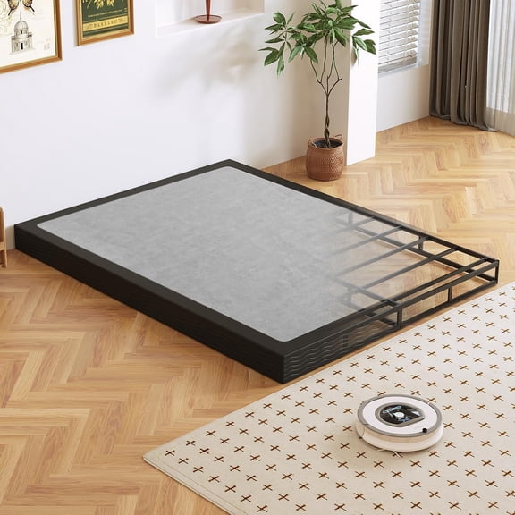 Box Spring, Metal Frame Mattress Foundation with Fabric Cover, Easy Assembly, Noise-Free (5 Inch, King)